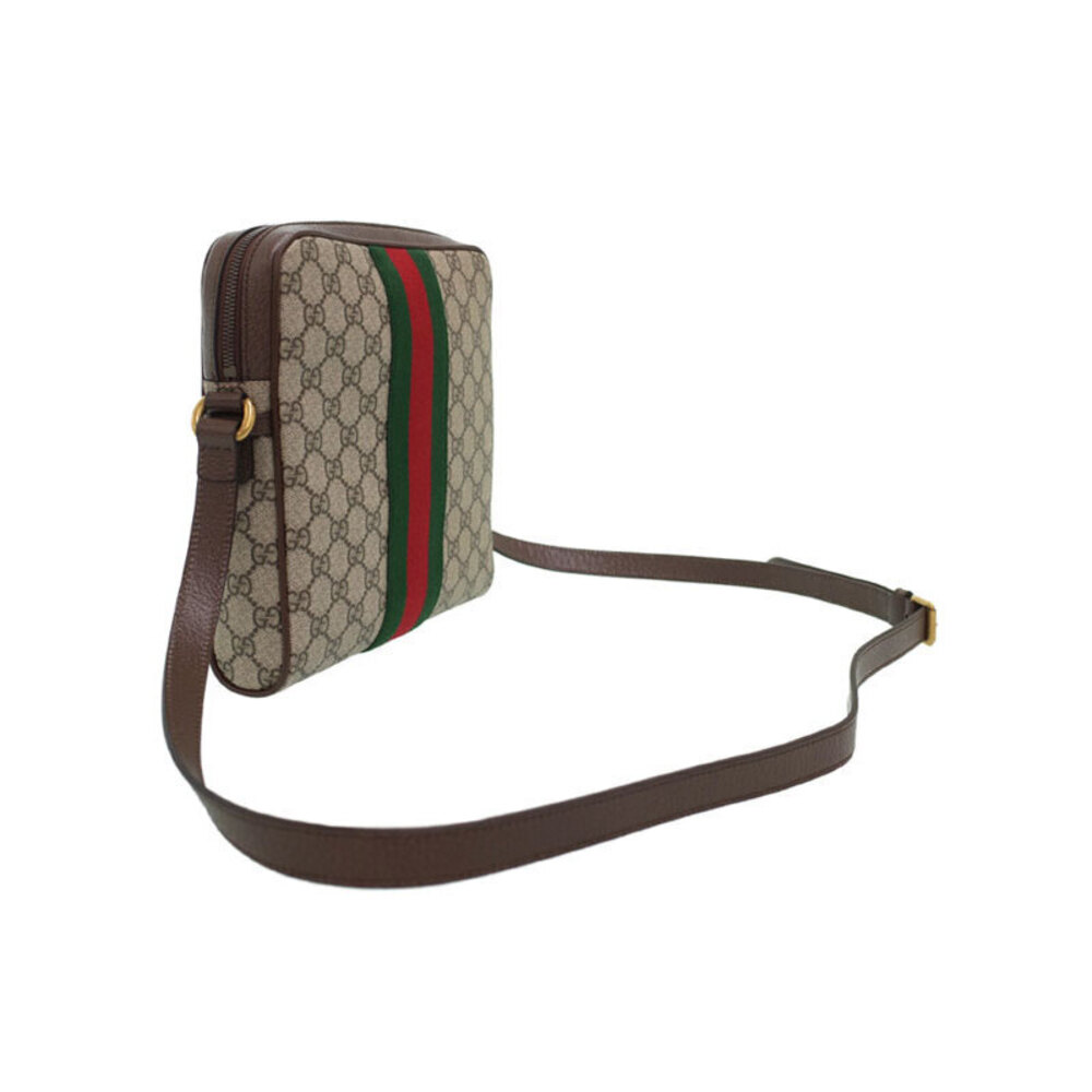 Gucci Ophidia Crossbody Messenger GG Shoulder Bag Brown